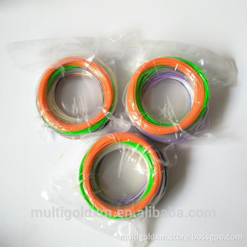3d printer pen filament pla color changed by temperature shift 1.75mm 3.00mm pla filament